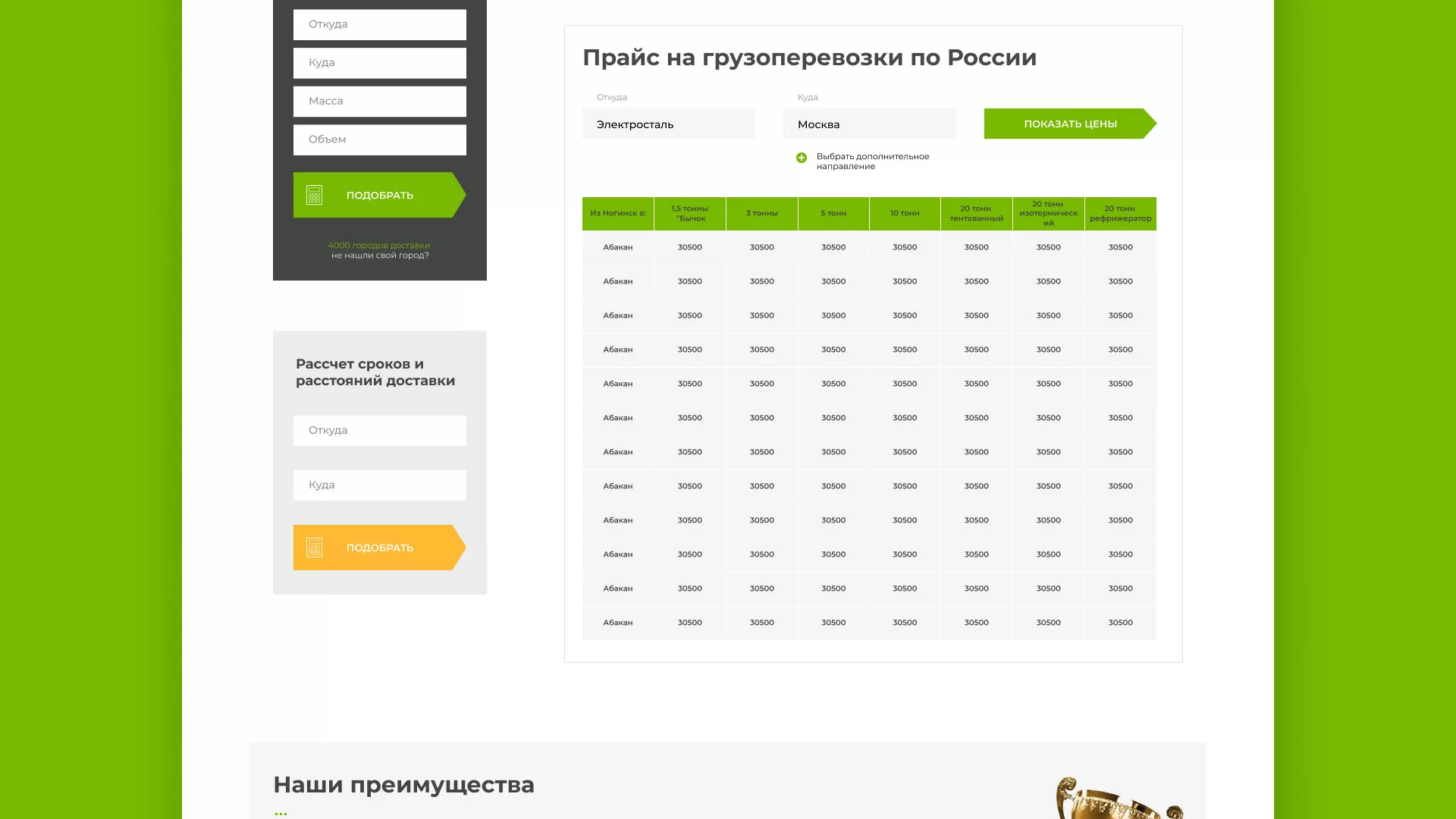 Разработка логотипа и сайта компании «Инком-Логистика» в Заполярном