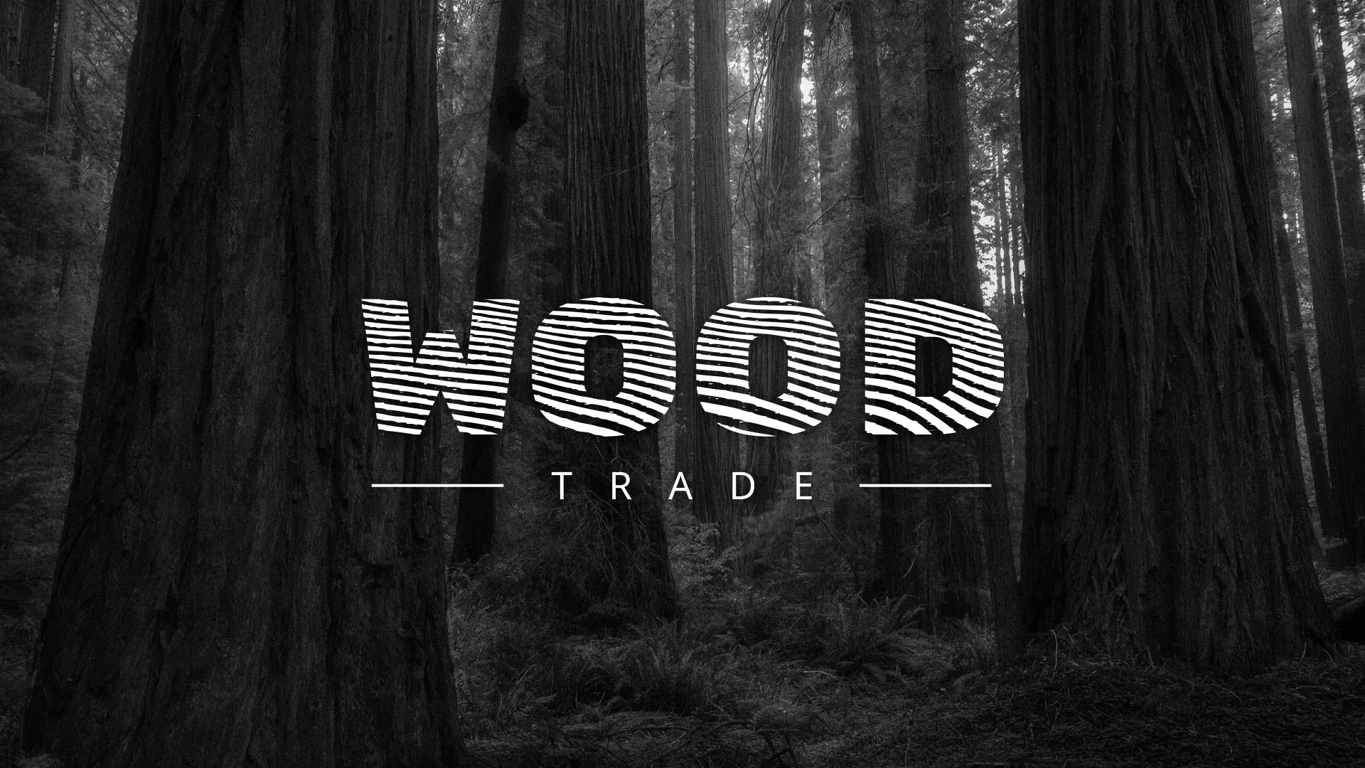 Разработка логотипа для компании «Wood Trade» в Заполярном